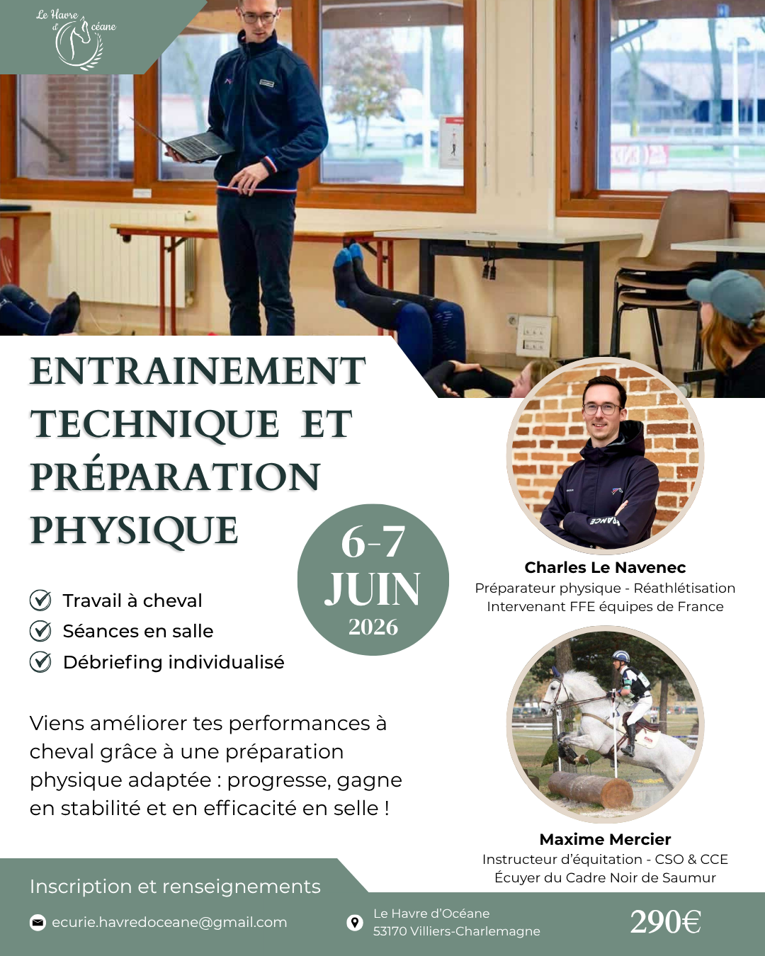 Entraînement technique et préparation physique