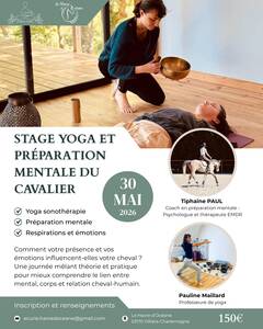 Stage yoga et préparation mentale du cavalier